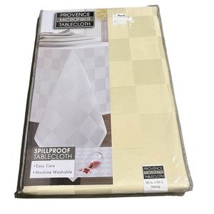 Providence microfiber oblong table cloth
